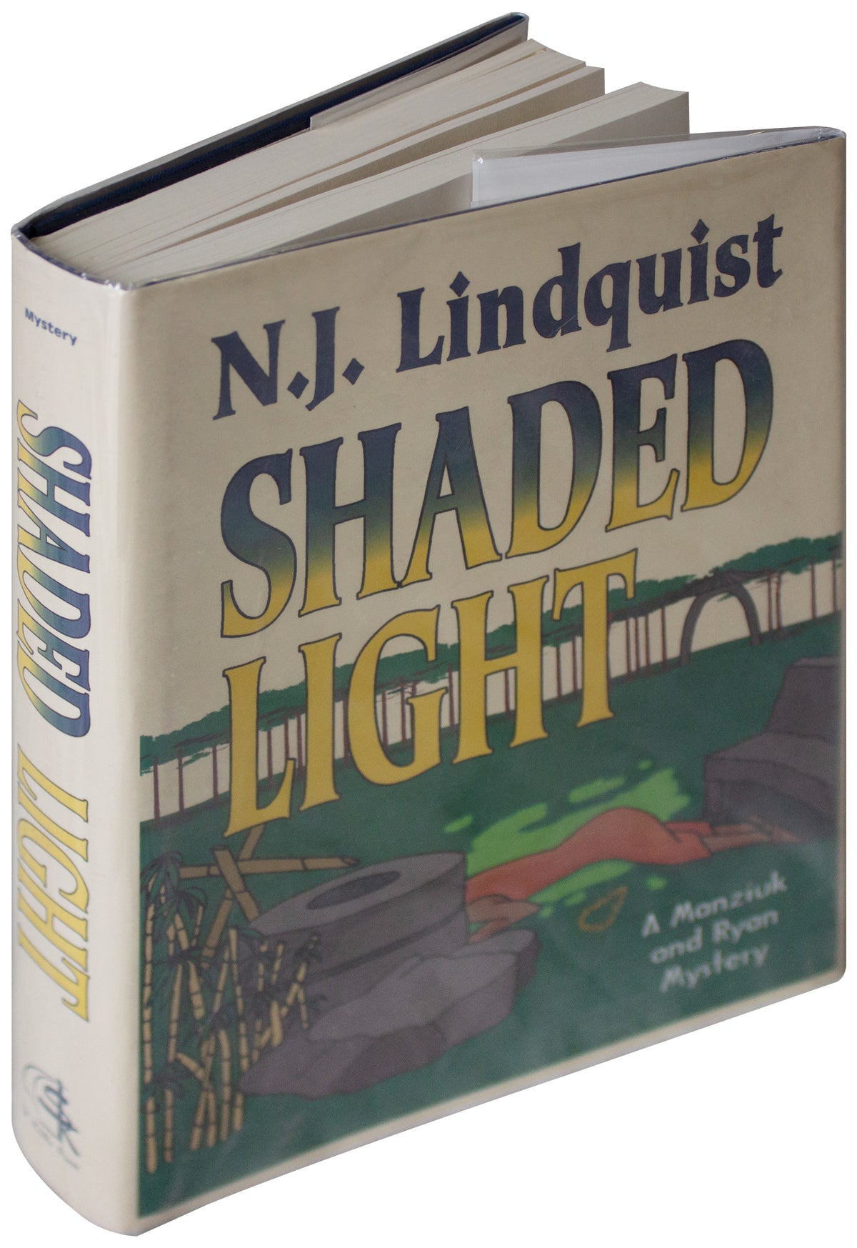 N.J. LINDQUIST SIGNED Shaded Light 1ST EDITION Hardcover Toronto Murder Mystery