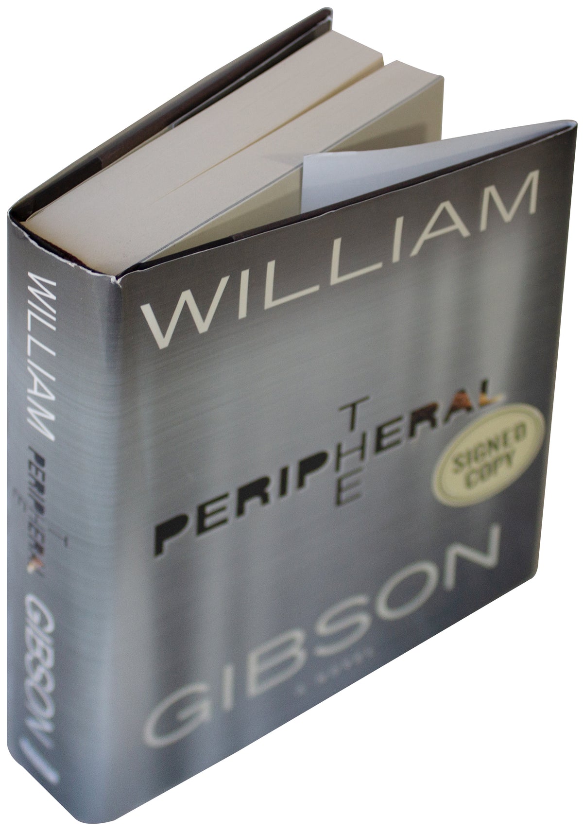 WILLIAM GIBSON SIGNED The Peripheral 1ST EDITION Hardcover 2014 Post-Apocalyptic