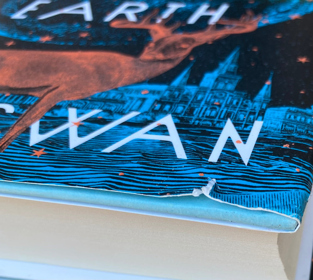 ERIN SWAN SIGNED Walk The Vanished Earth 1ST EDITION HC Climate Collapse Novel