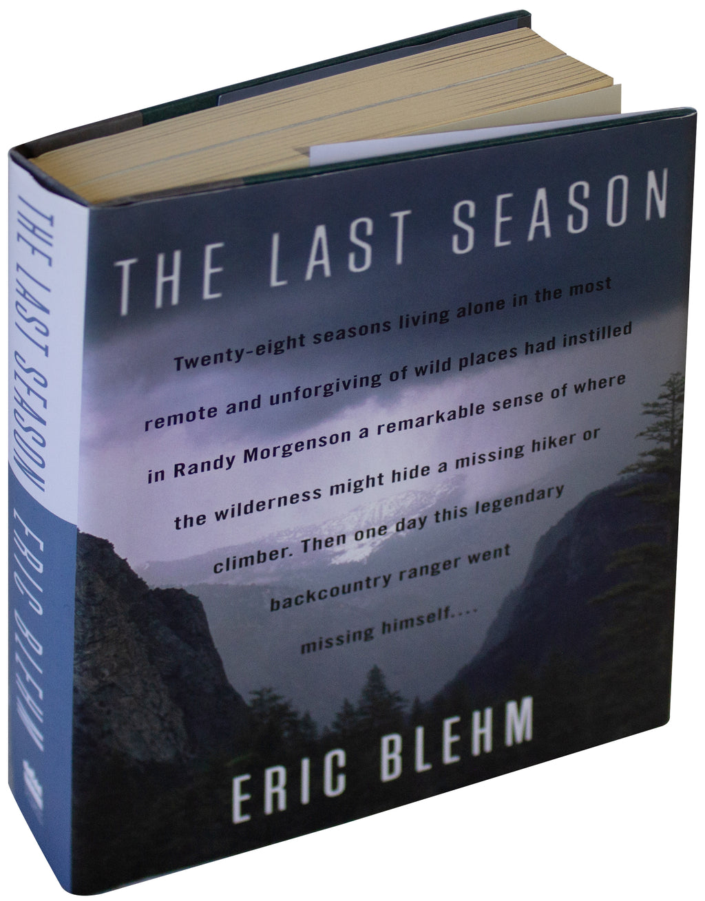 ERIC BLEHM SIGNED Last Season 1ST EDITION True Crime Randy Morgenson Mystery HC