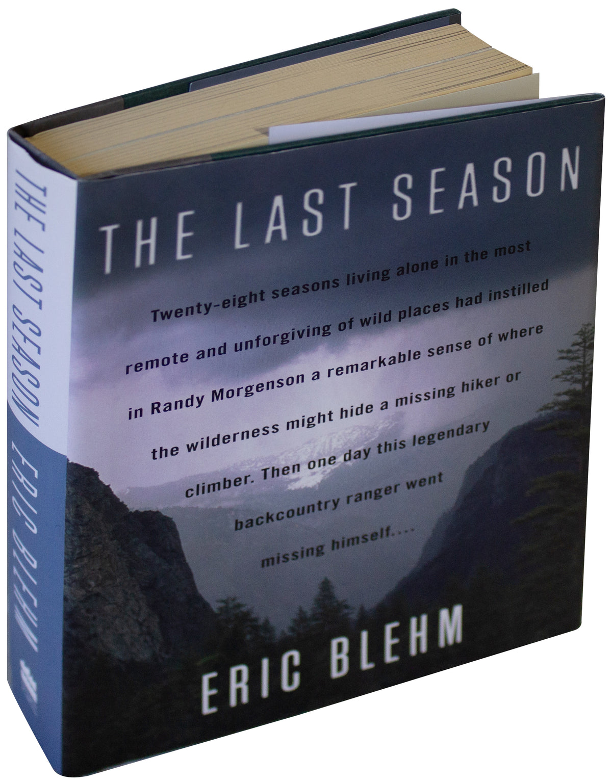 ERIC BLEHM SIGNED Last Season 1ST EDITION True Crime Randy Morgenson Mystery HC