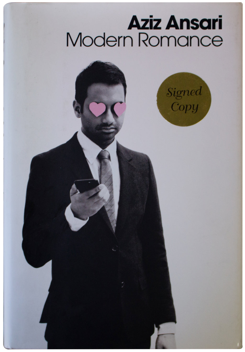 AZIZ ANSARI SIGNED Modern Romance 1ST EDITION Parks & Recreation Actor Comedian