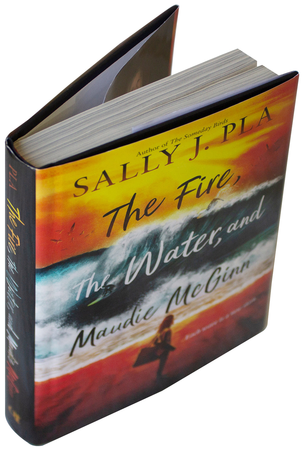 SALLY J. PLA Fire The Water & Maudie McGinn SIGNED 1ST EDITION Hardcover 2023 YA