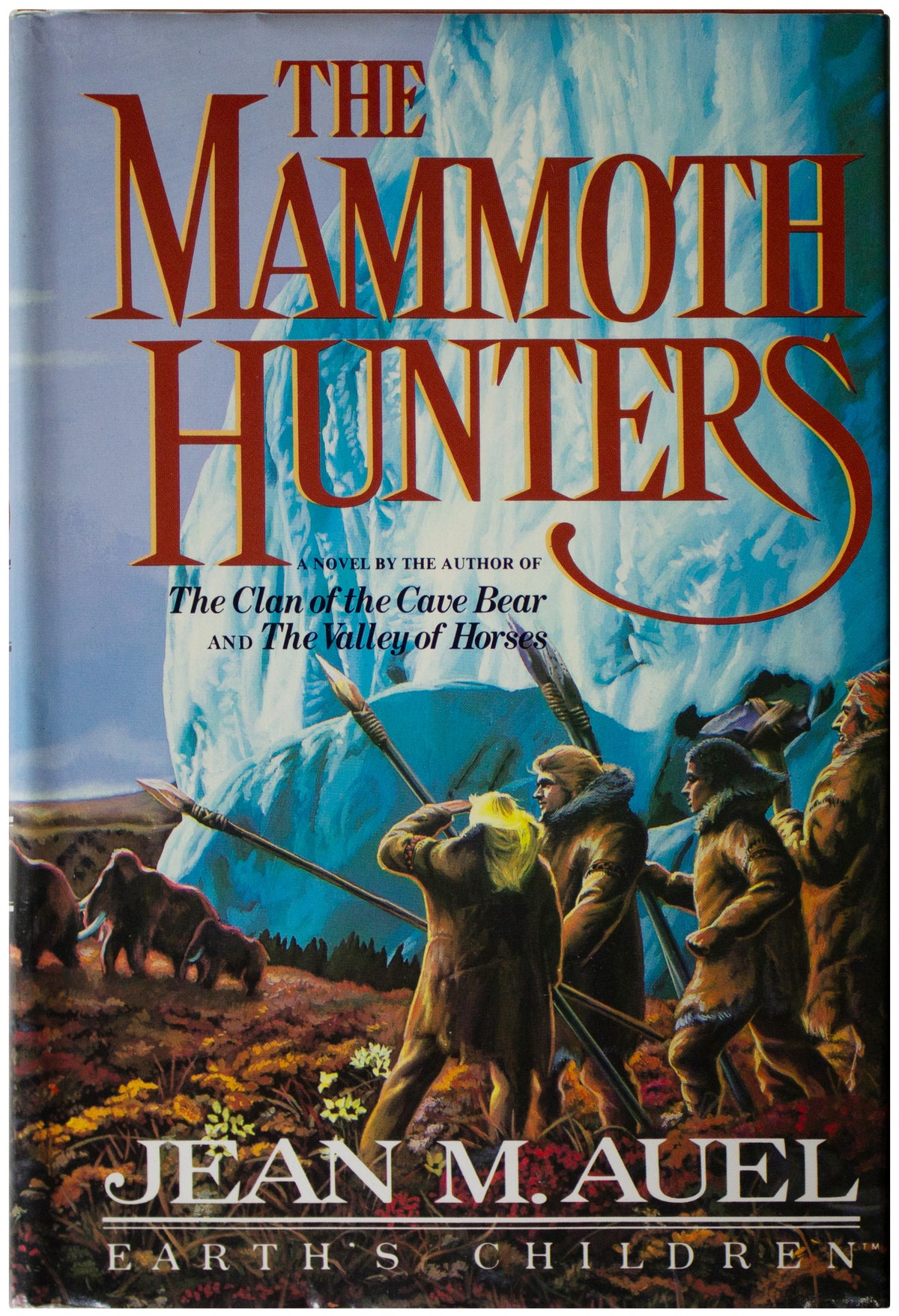 JEAN M. AUEL Mammoth Hunters SIGNED 1ST EDITION Earth's Children Saga 1985 HC