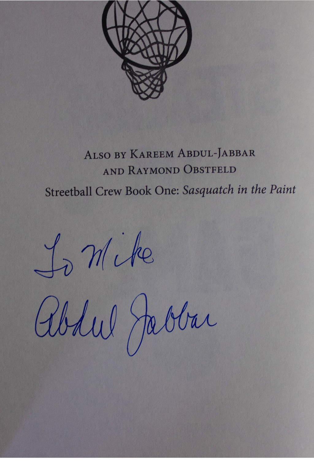 KAREEM ABDUL-JABBAR SIGNED Stealing The Game 1ST EDITION HARDBACK Basketball HOF