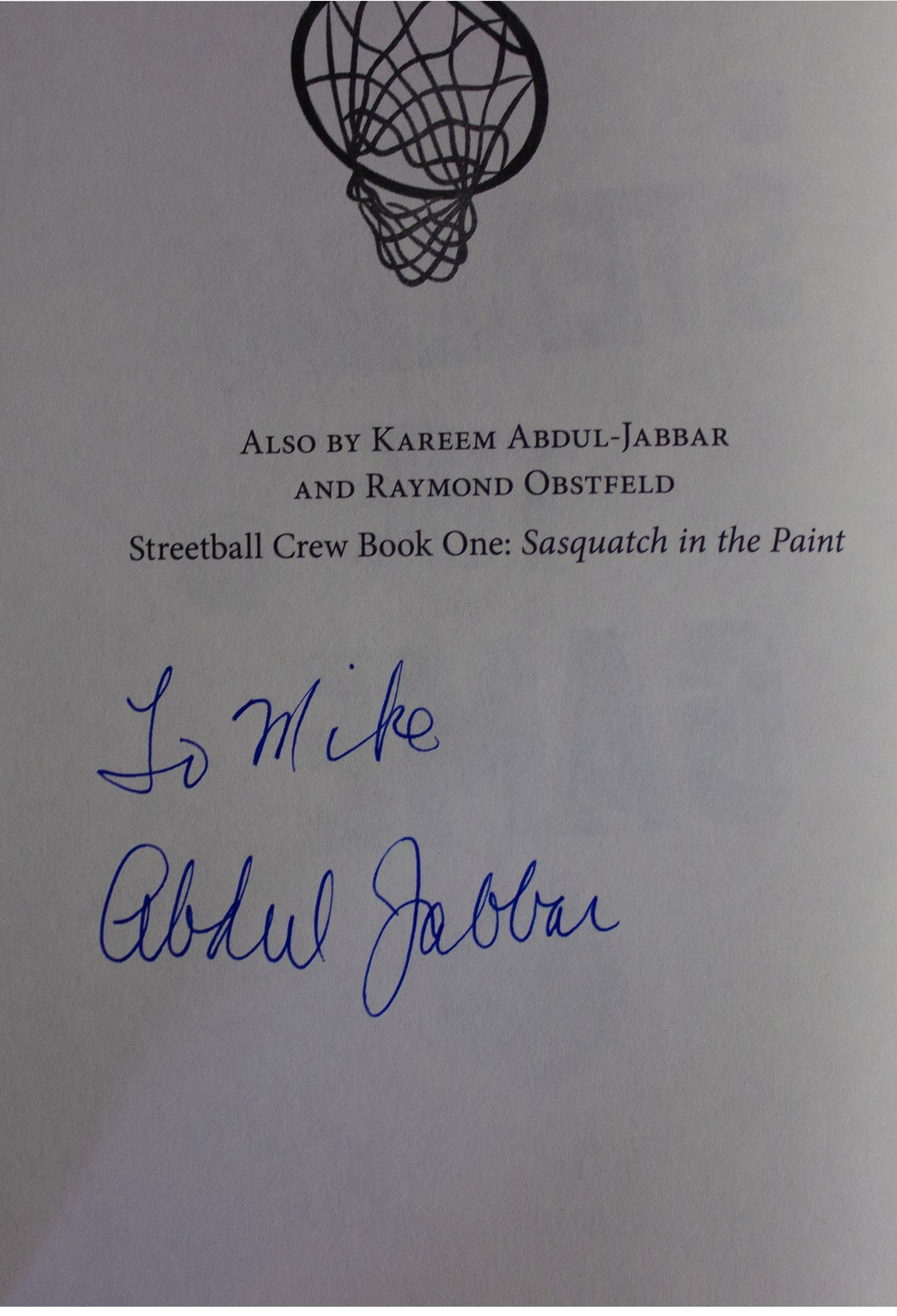 KAREEM ABDUL-JABBAR SIGNED Stealing The Game 1ST EDITION HARDBACK Basketball HOF