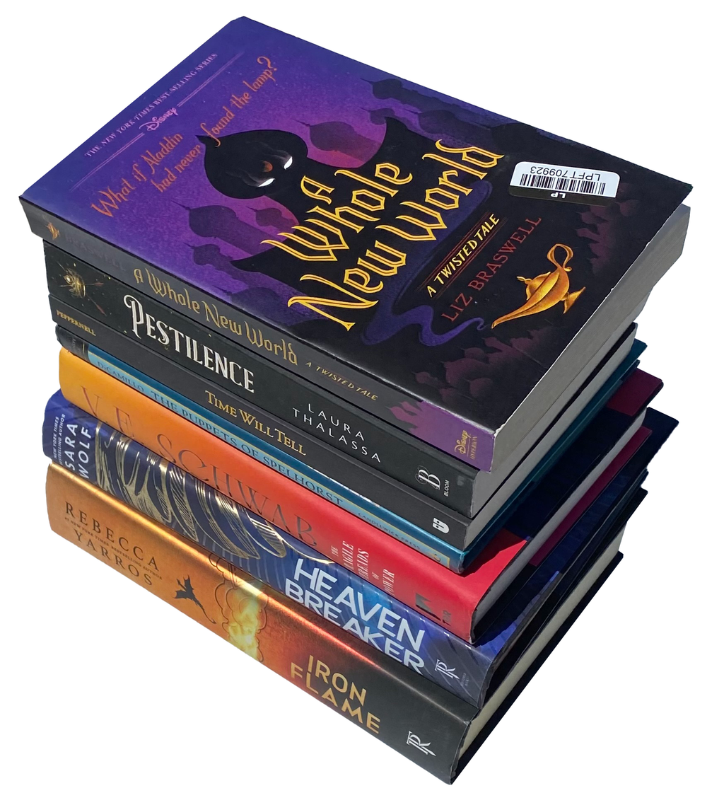 FANTASY BOOK LOT Of 7 All 2020s Target Bestsellers Thalassa Yarros Schwab + More