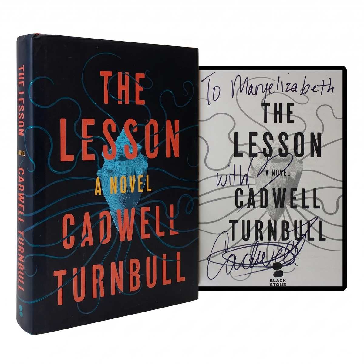 CADWELL TURNBULL SIGNED The Lesson 1ST EDITION 2019 HC Caribbean Alien Invasion