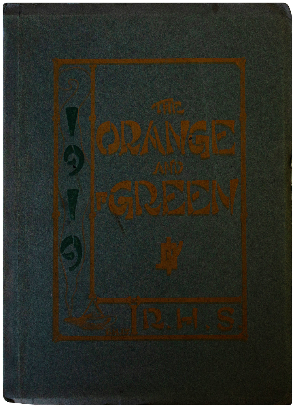 RIVERSIDE POLYTECHNIC & Girls High School 1919 YEARBOOK Orange & Green SoCal CA