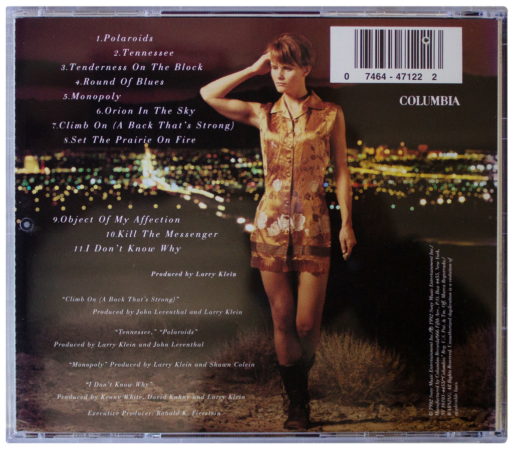 SHAWN COLVIN SIGNED Fat City CD 1992 Alt Folk Rock VTG 90s Singer AUTOGRAPHED