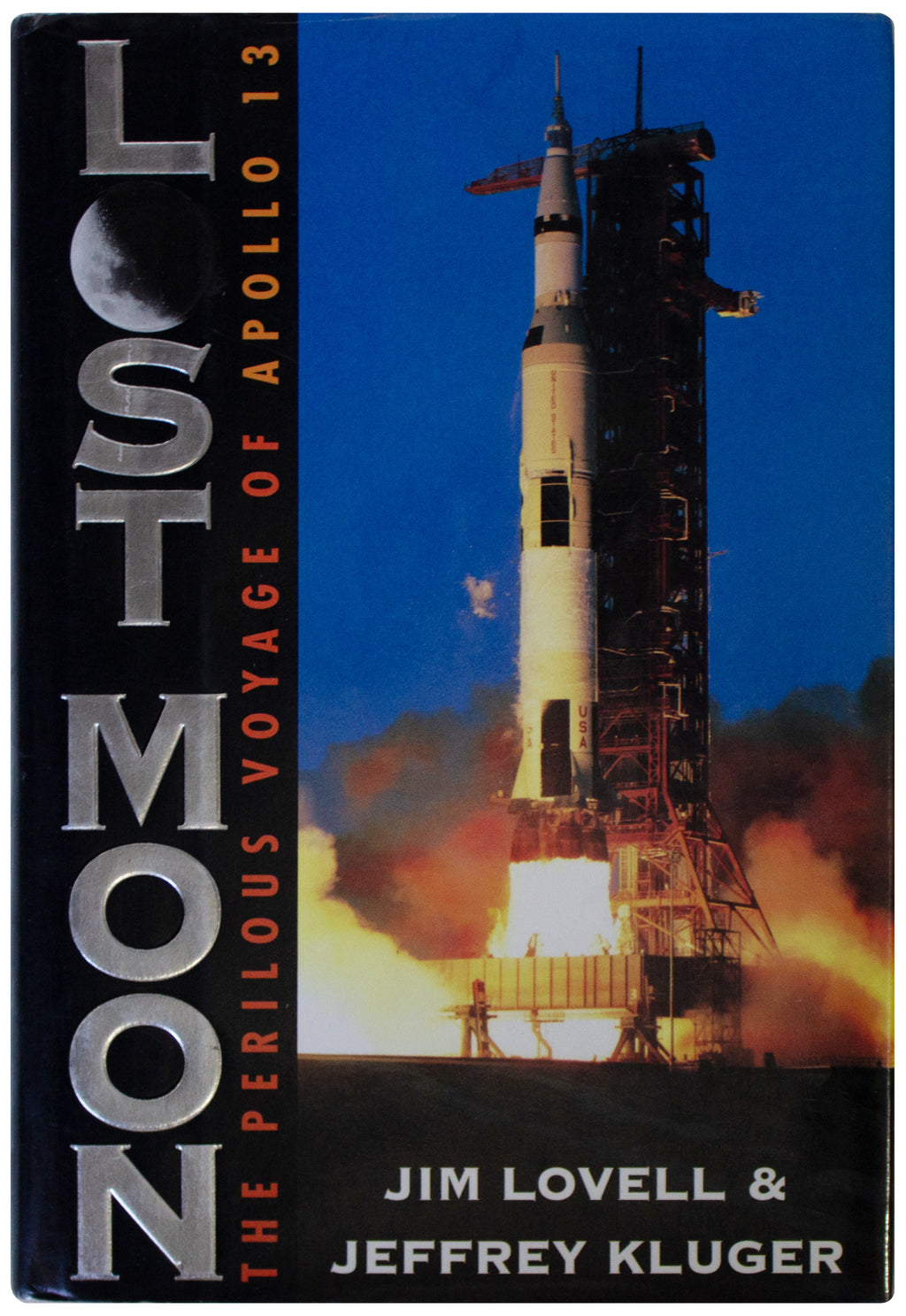JIM LOVELL SIGNED Lost Moon 1ST EDITION 1994 Hardcover Apollo 13 NASA Astronaut