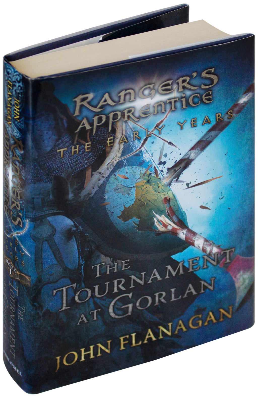 JOHN FLANAGAN SIGNED Tournament At Gorlan 1ST EDITION Rangers Apprentice Book 1
