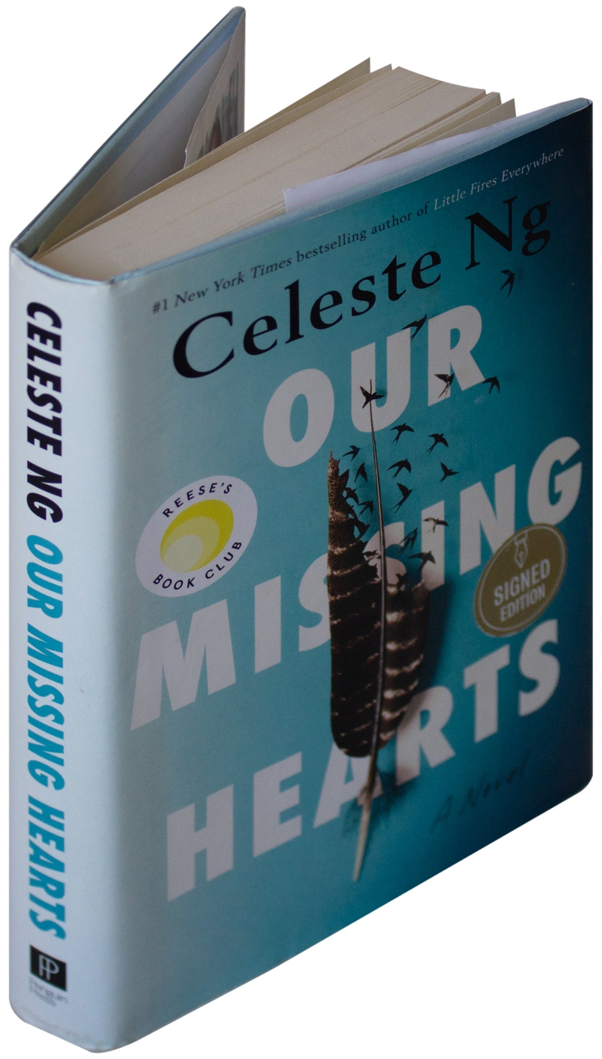 CELESTE NG SIGNED Our Missing Hearts 1ST EDITION Hardcover 2022 Dystopian Novel