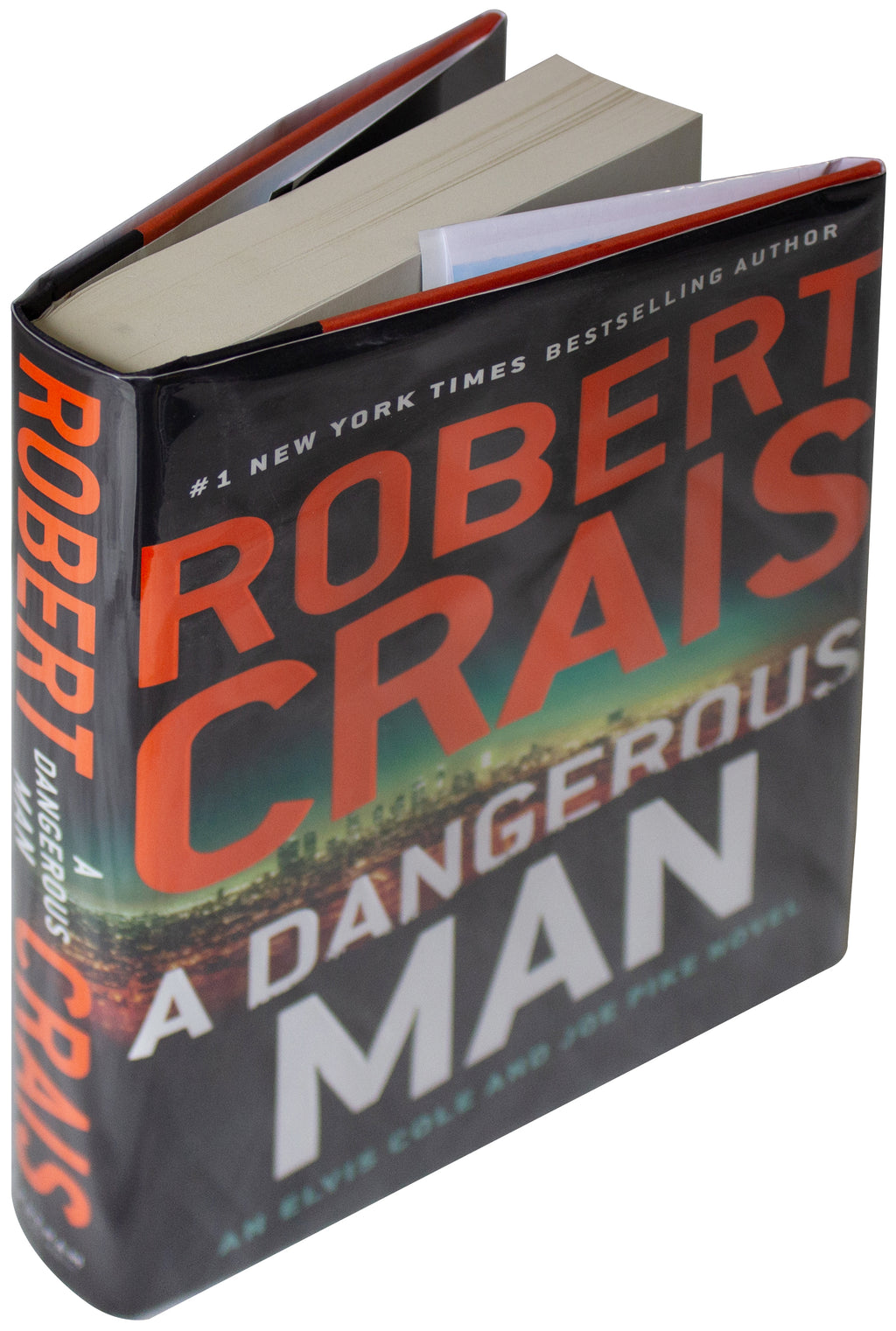 ROBERT CRAIS SIGNED A Dangerous Man 1ST EDITION Hardcover Elvis Cole PI Mystery