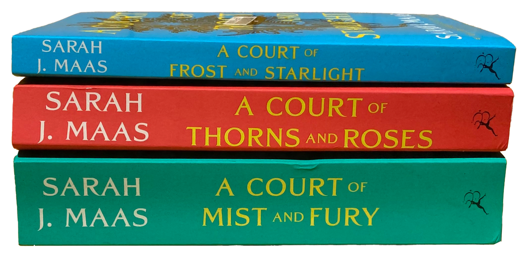 SARAH J MAAS 3 BOOK LOT Court Of Thorns & Roses Series PB Fantasy Romance Novels