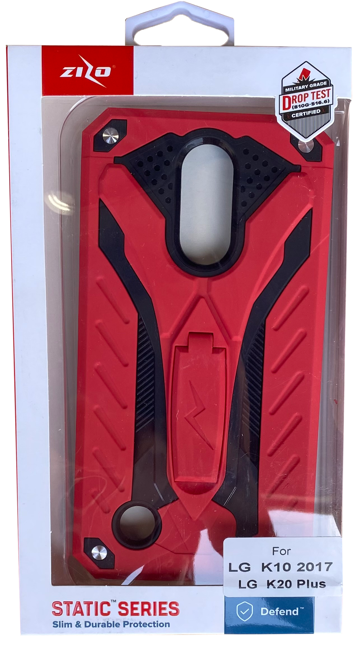 ZIZO PHONE CASE Static Series For LG K20 Plus / K10 (2017) Heavy Duty PROTECTOR!