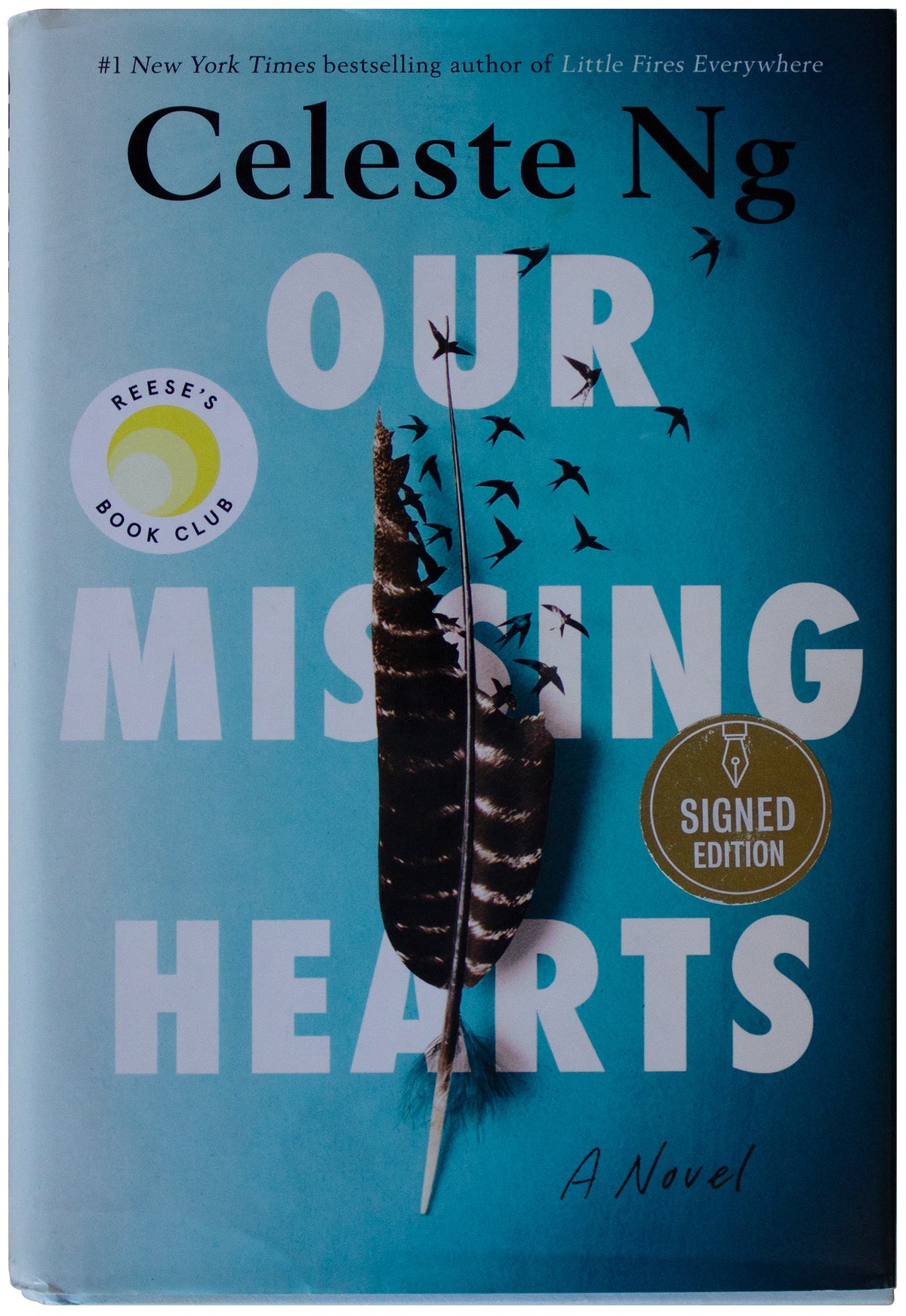 CELESTE NG SIGNED Our Missing Hearts 1ST EDITION Hardcover 2022 Dystopian Novel