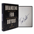BRANDING FOR BUYOUT Ted Schlueter SIGNED HARDCOVER Brand Business Strategy M&A