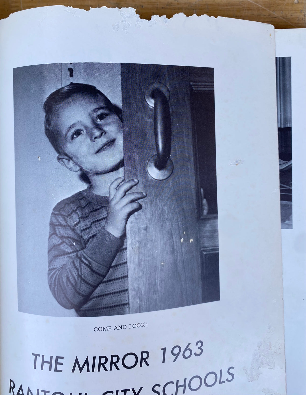 RANTOUL CITY SCHOOLS 1963 YEARBOOK Illinois Elementary & Junior High VTG 60s IL