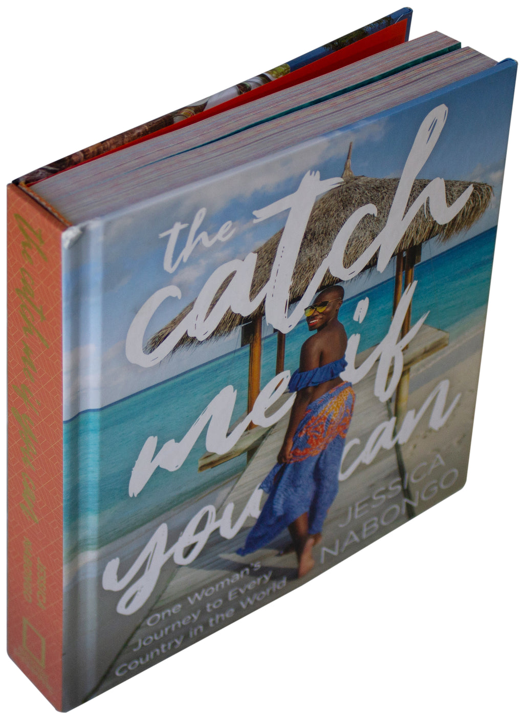 JESSICA NABONGO SIGNED Catch Me If You Can HARDCOVER National Geographic Travel