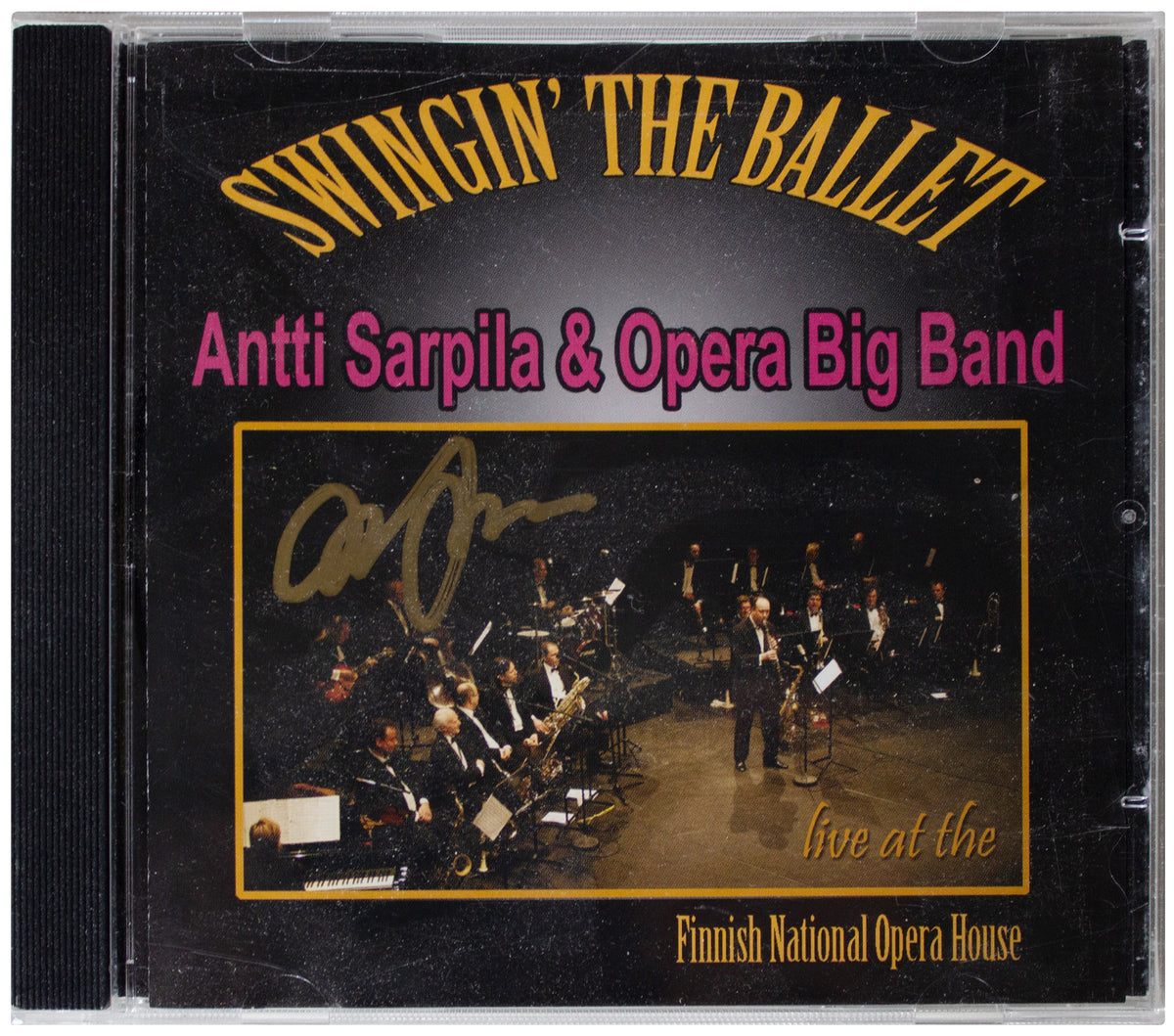 ANTTI SARPILA SIGNED Swingin' The Ballet CD Live At Finnish National Opera House