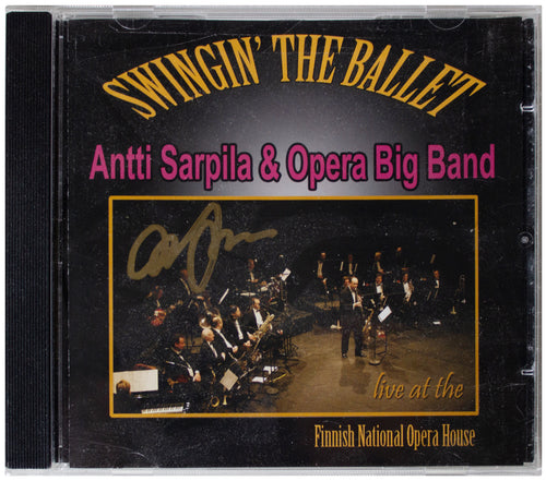 ANTTI SARPILA SIGNED Swingin' The Ballet CD Live At Finnish National Opera House