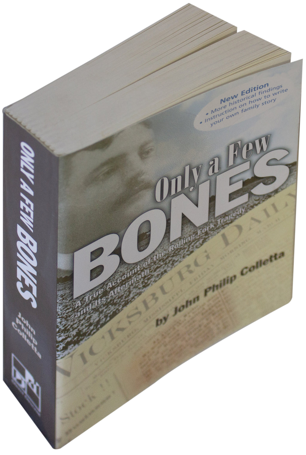 ONLY A FEW BONES John Philip Colletta SIGNED PAPERBACK 1800s True Crime Murder