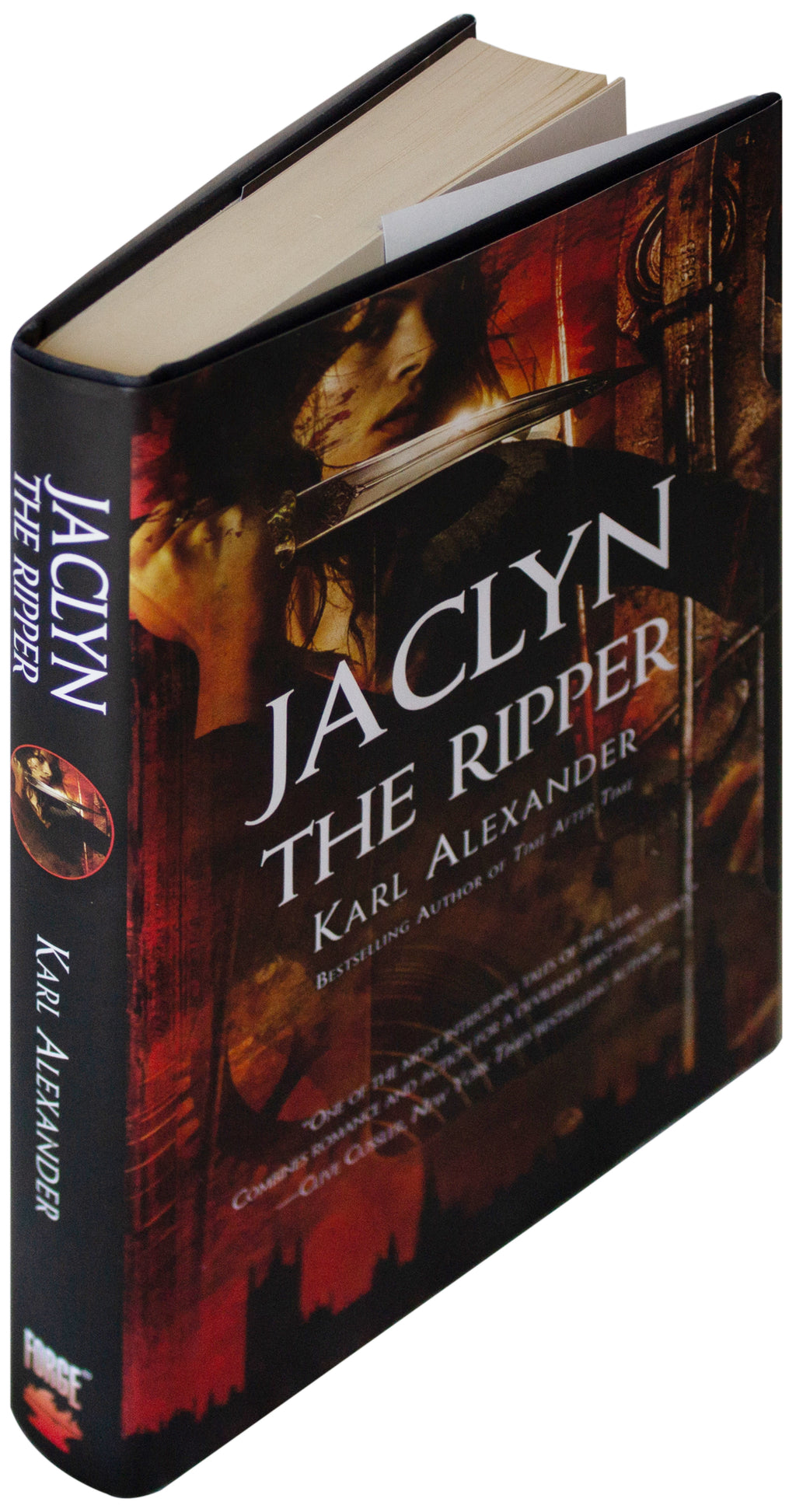 KARL ALEXANDER SIGNED Jaclyn The Ripper 1ST EDITION 2009 Time Travel Thriller HC
