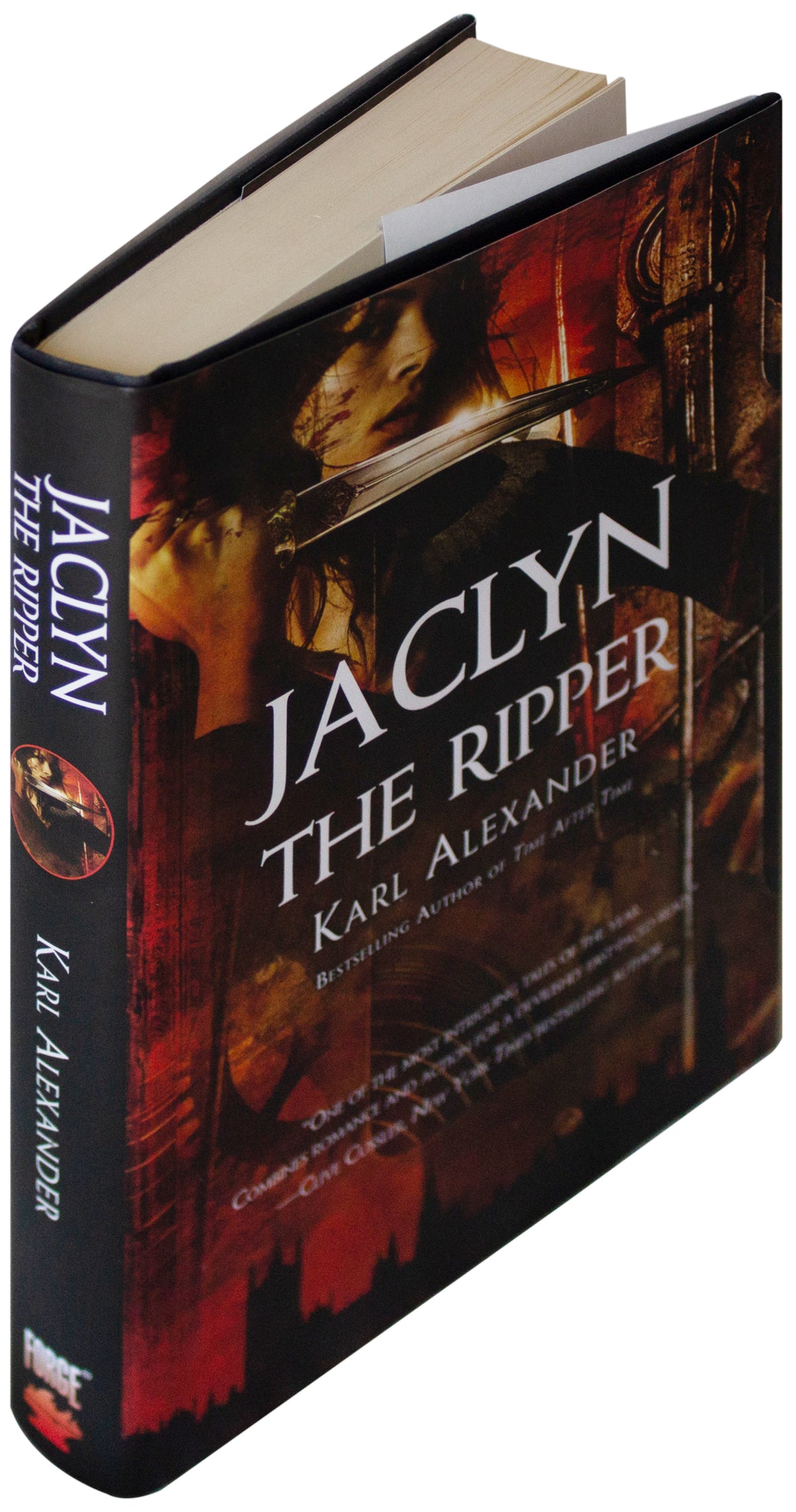 KARL ALEXANDER SIGNED Jaclyn The Ripper 1ST EDITION 2009 Time Travel Thriller HC