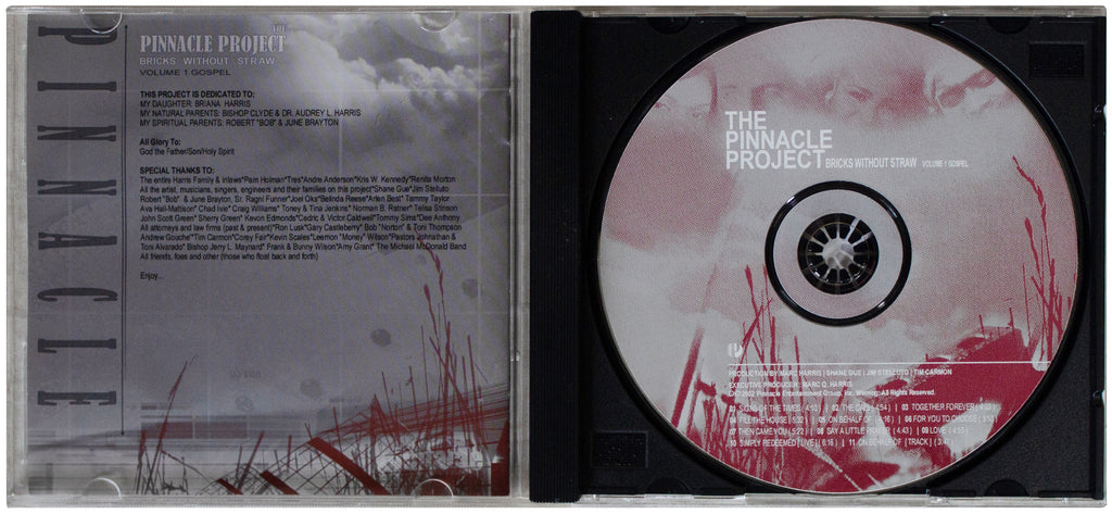 BEBE WINANS SIGNED CD Pinnacle Project: Bricks Without Straw Vol. 1 Gospel 2002