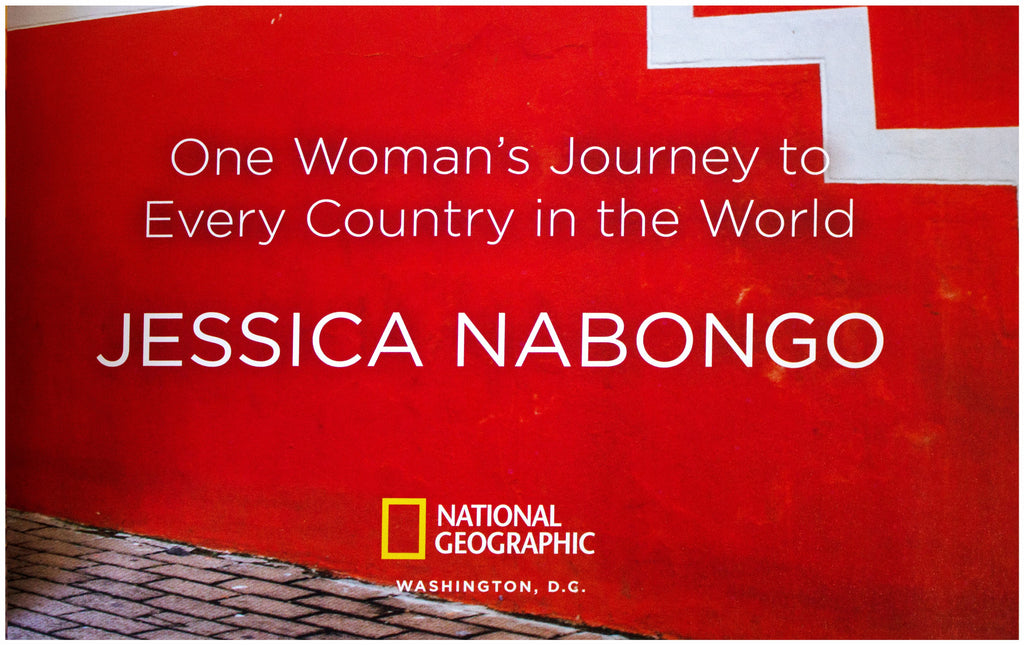 JESSICA NABONGO SIGNED Catch Me If You Can HARDCOVER National Geographic Travel