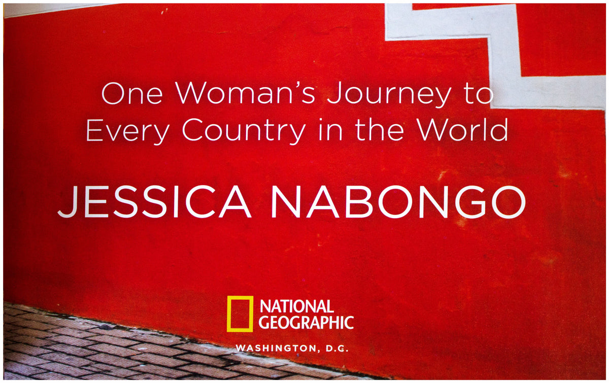 JESSICA NABONGO SIGNED Catch Me If You Can HARDCOVER National Geographic Travel