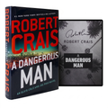ROBERT CRAIS SIGNED A Dangerous Man 1ST EDITION Hardcover Elvis Cole PI Mystery