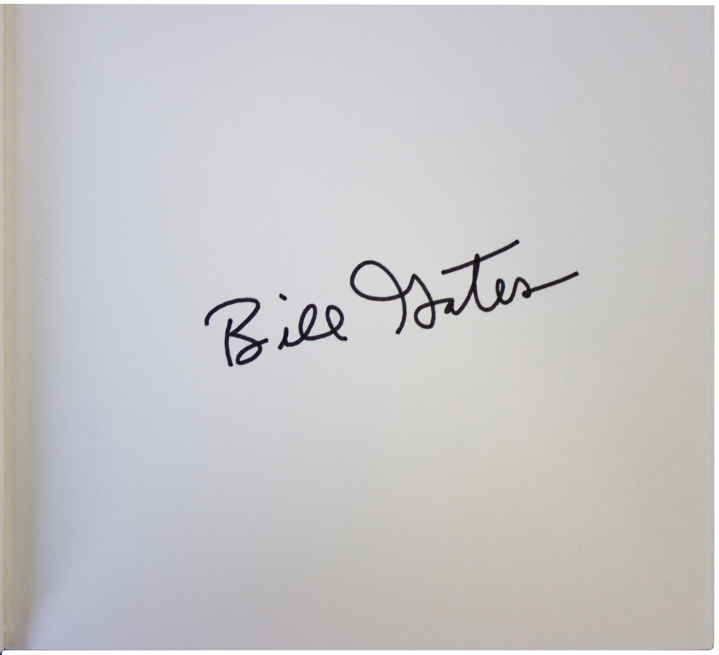 BILL GATES SIGNED How To Avoid A Climate Disaster 1ST EDITION Hardback 2021 HCDJ