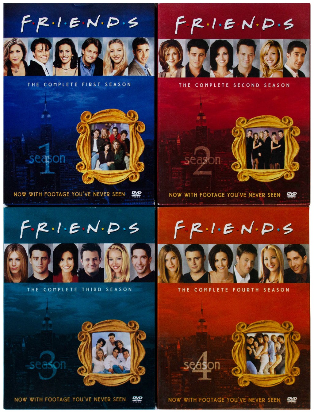 FRIENDS TV Show DVD Box Set LOT SEASONS 1 2 3 4 5 6 7 8 10 Sitcom Comedy TV Show
