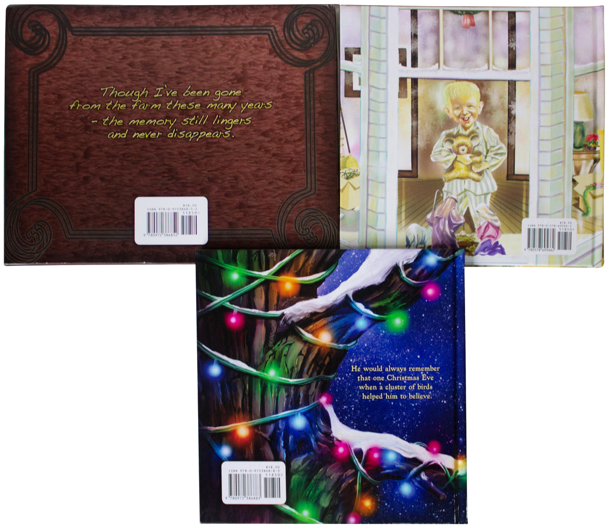 TOM ROBERTS SIGNED LOT Of 7 CHRISTMAS Picture BOOKS Kids Illustrated Holiday HC