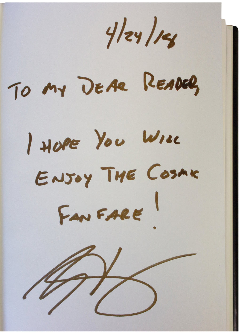 BRIAN KEATING SIGNED Losing The Nobel Prize 1ST EDITION Hardcover 2018 Cosmology