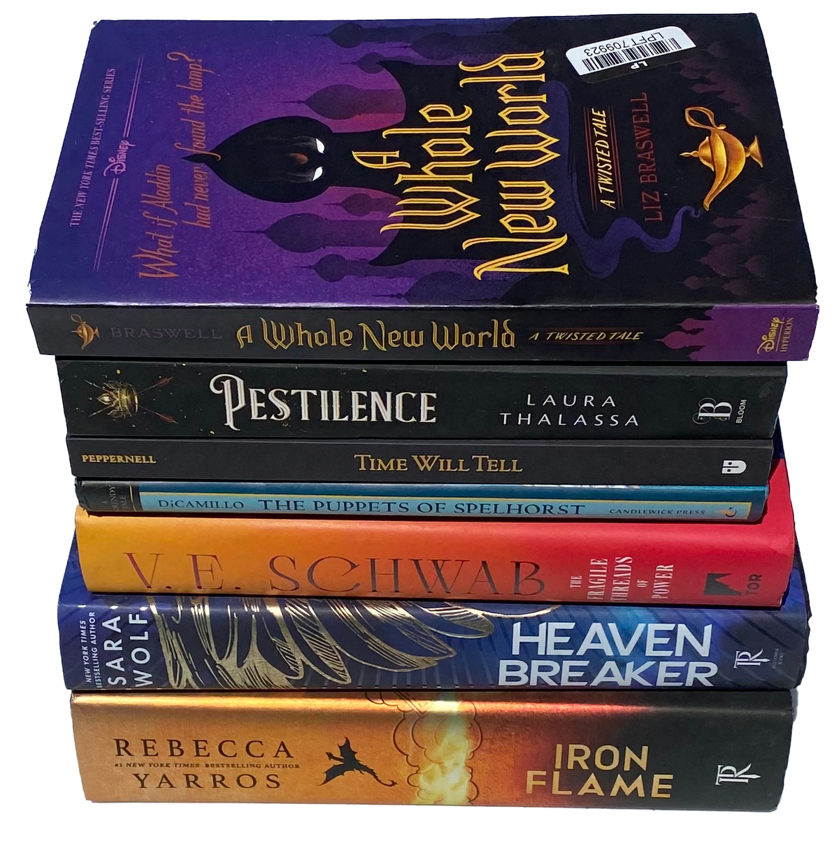 FANTASY BOOK LOT Of 7 All 2020s Target Bestsellers Thalassa Yarros Schwab + More