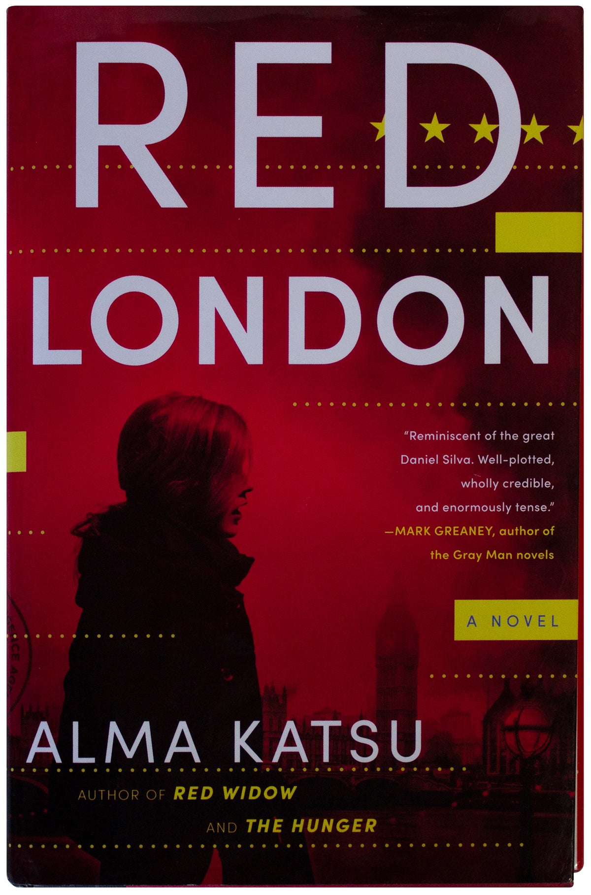 ALMA KATSU SIGNED Red London 1ST EDITION Hardcover Spy Thriller Novel 2023 HC