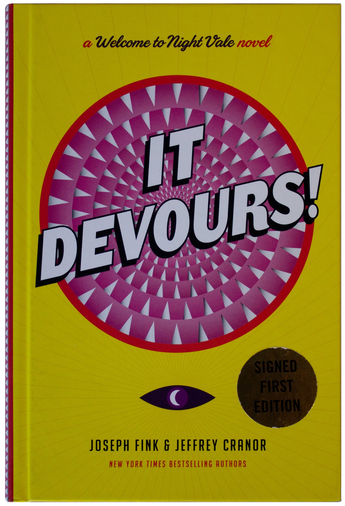 JOSEPH FINK & JEFFREY CRANOR 2X SIGNED It Devours! 1ST EDITION Horror Humor Book