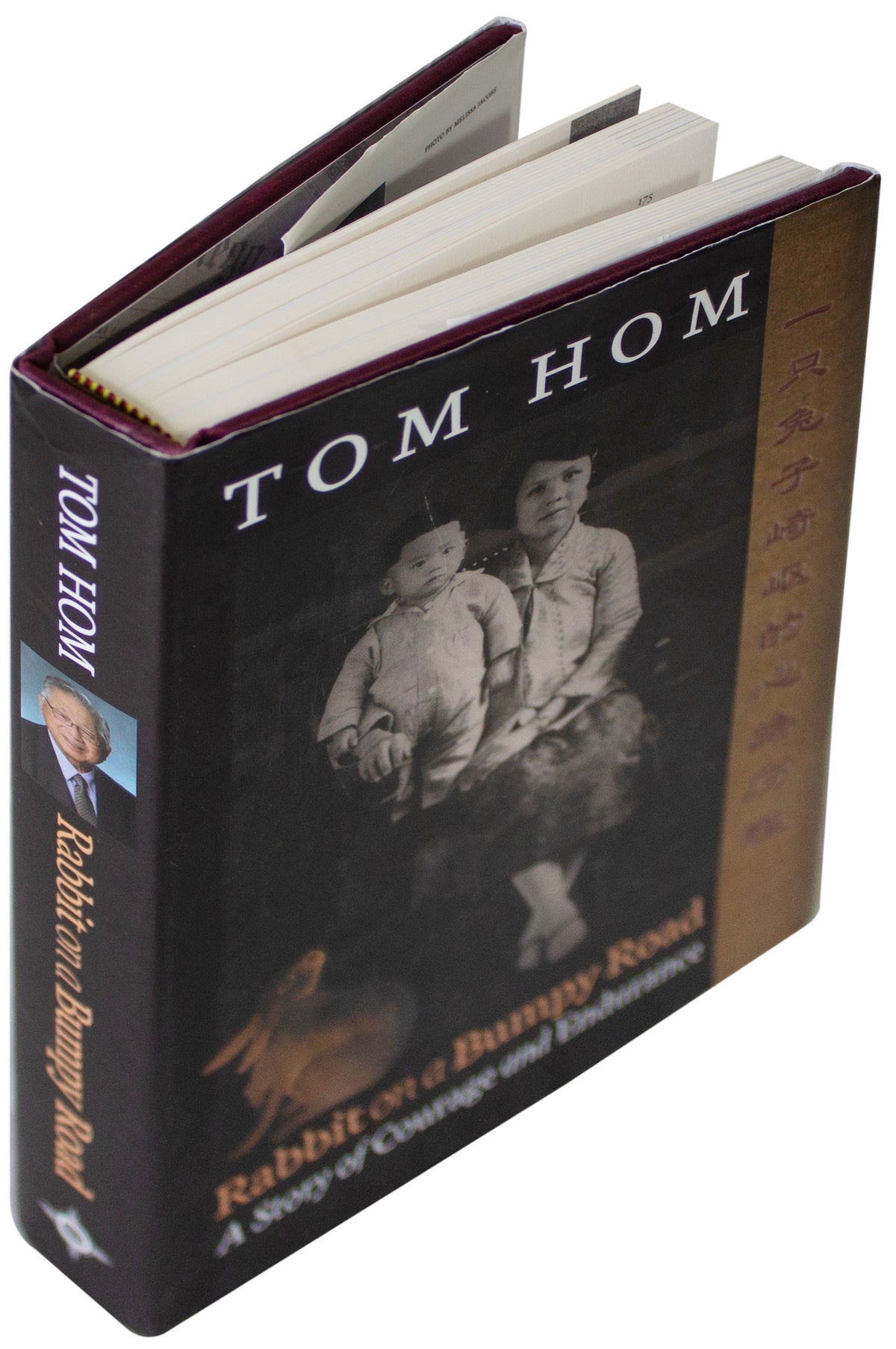 TOM HOM SIGNED Rabbit On A Bumpy Road 1ST EDITION Asian-American CA Politician