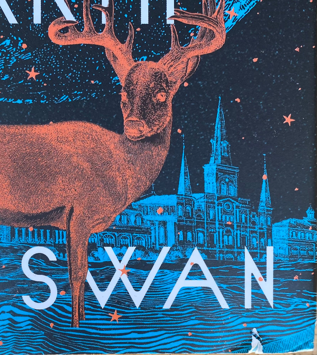 ERIN SWAN SIGNED Walk The Vanished Earth 1ST EDITION HC Climate Collapse Novel