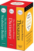 MERRIAM-WEBSTERS Everyday Language 3-BOOK SET Dictionary Thesaurus Vocab Builder