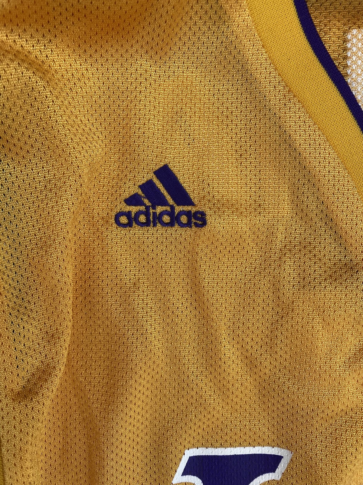 JORDAN FARMAR SIGNED Los Angeles LAKERS JERSEY Medium Adidas NWT AUTOGRAPHED # 5
