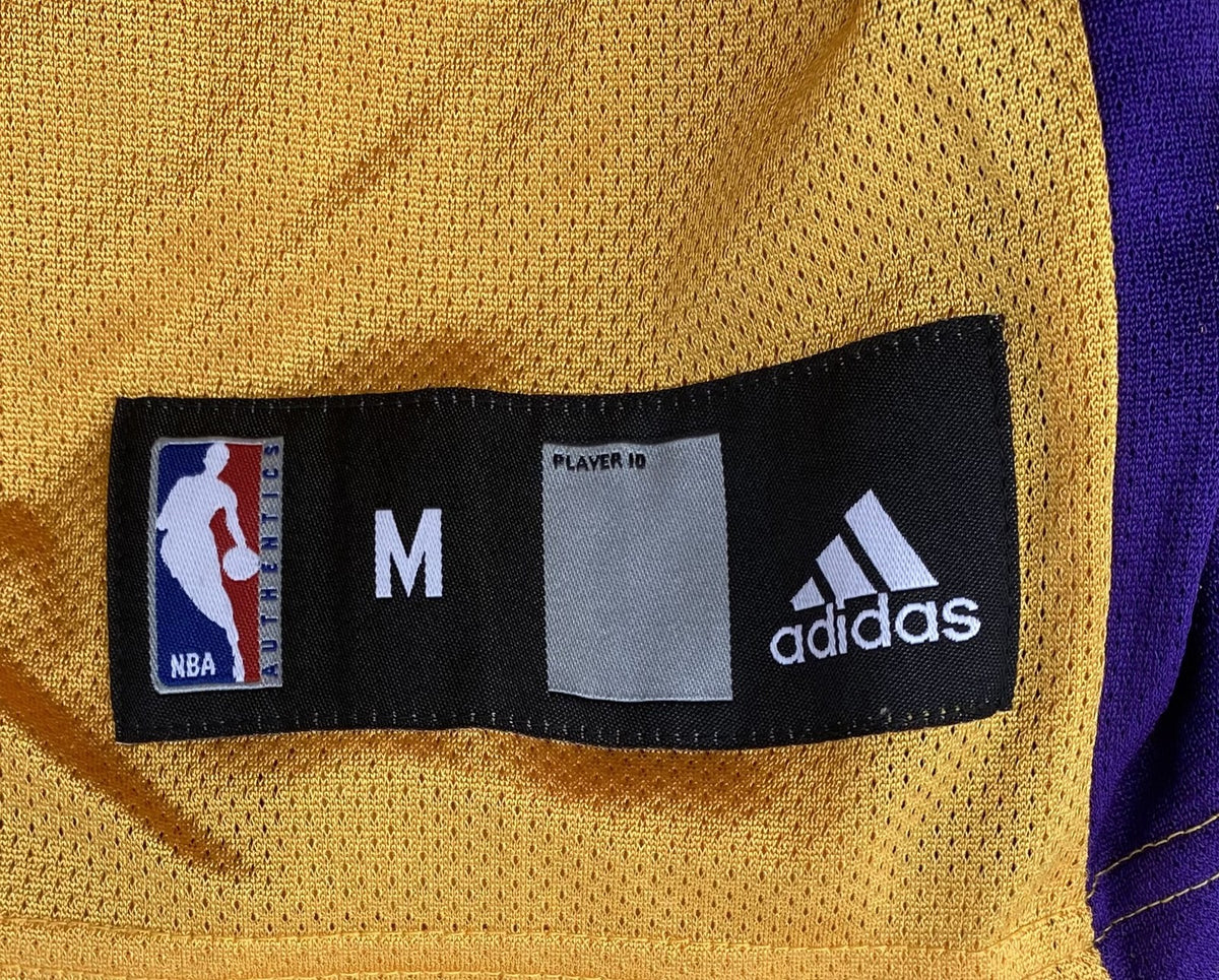 JORDAN FARMAR SIGNED Los Angeles LAKERS JERSEY Medium Adidas NWT AUTOGRAPHED # 5
