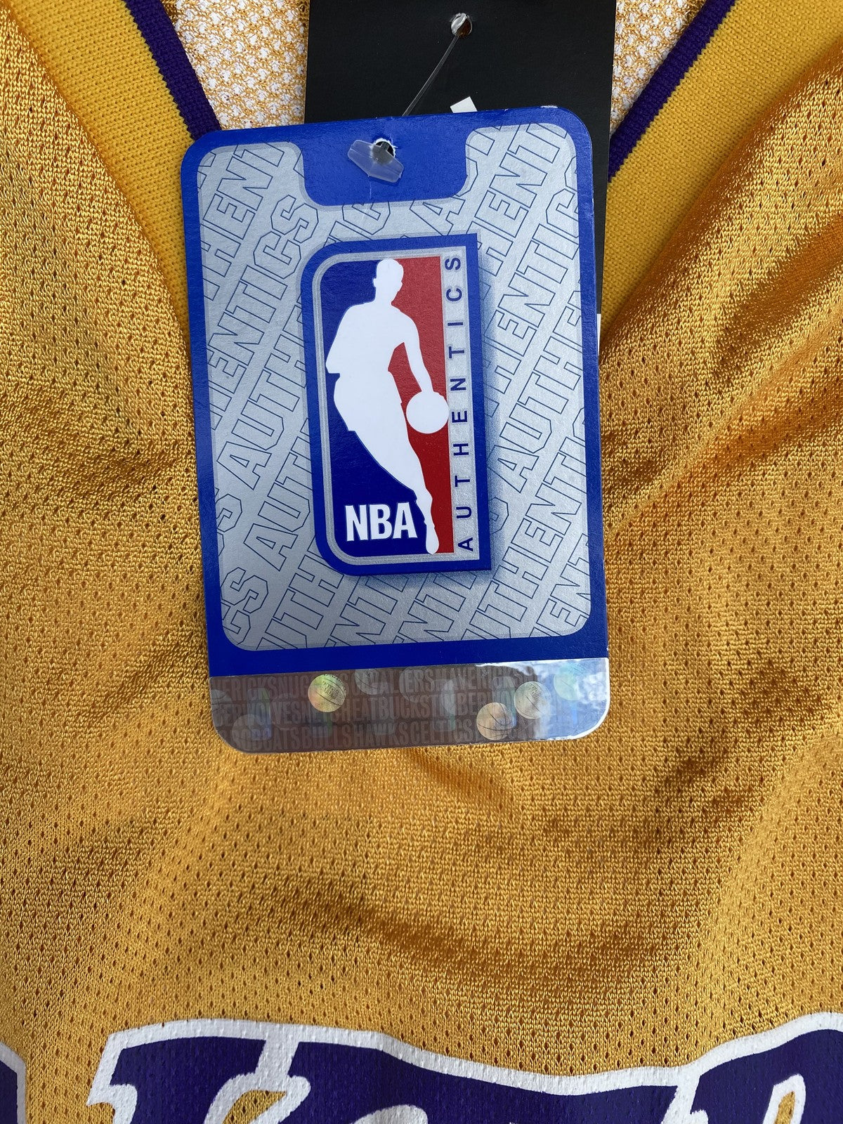 JORDAN FARMAR SIGNED Los Angeles LAKERS JERSEY Medium Adidas NWT AUTOGRAPHED # 5