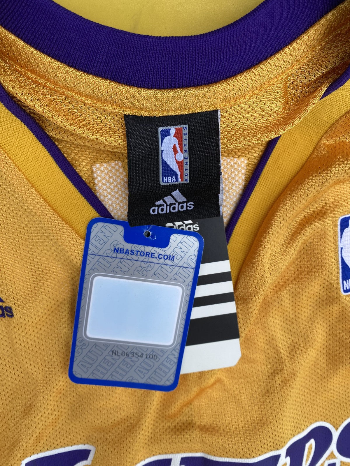 JORDAN FARMAR SIGNED Los Angeles LAKERS JERSEY Medium Adidas NWT AUTOGRAPHED # 5