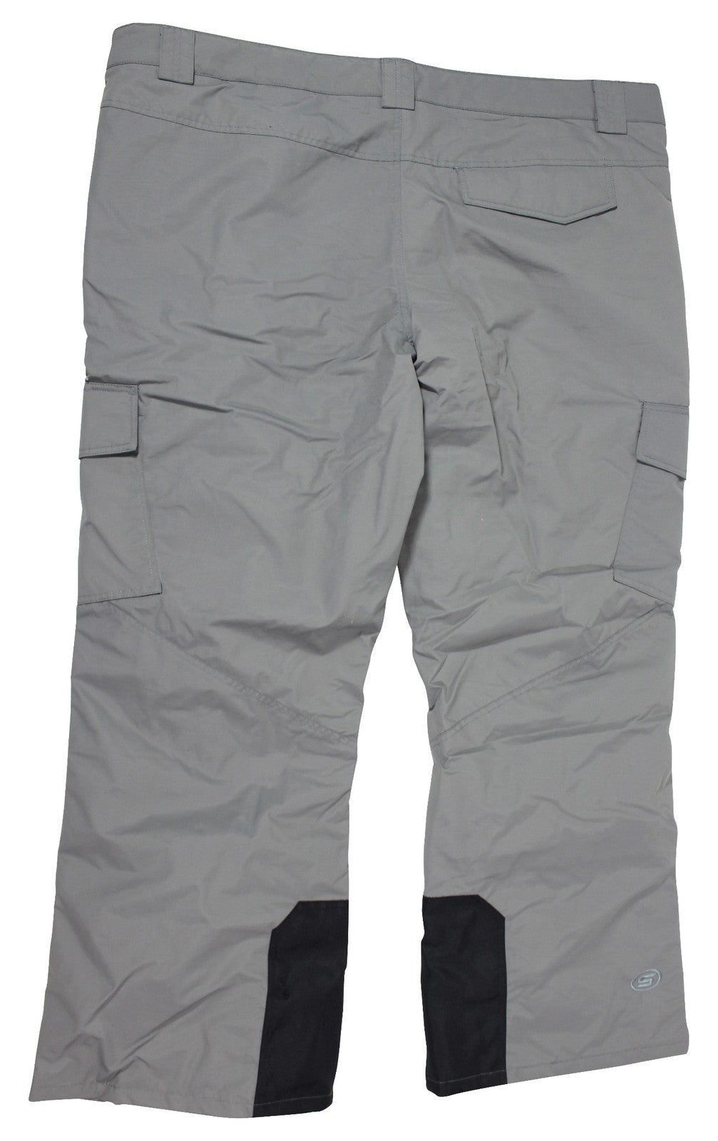 New SLALOM CARGO SNOW PANTS Men's 3XL Water Resistant Insulated Gray NWT $85 Tag