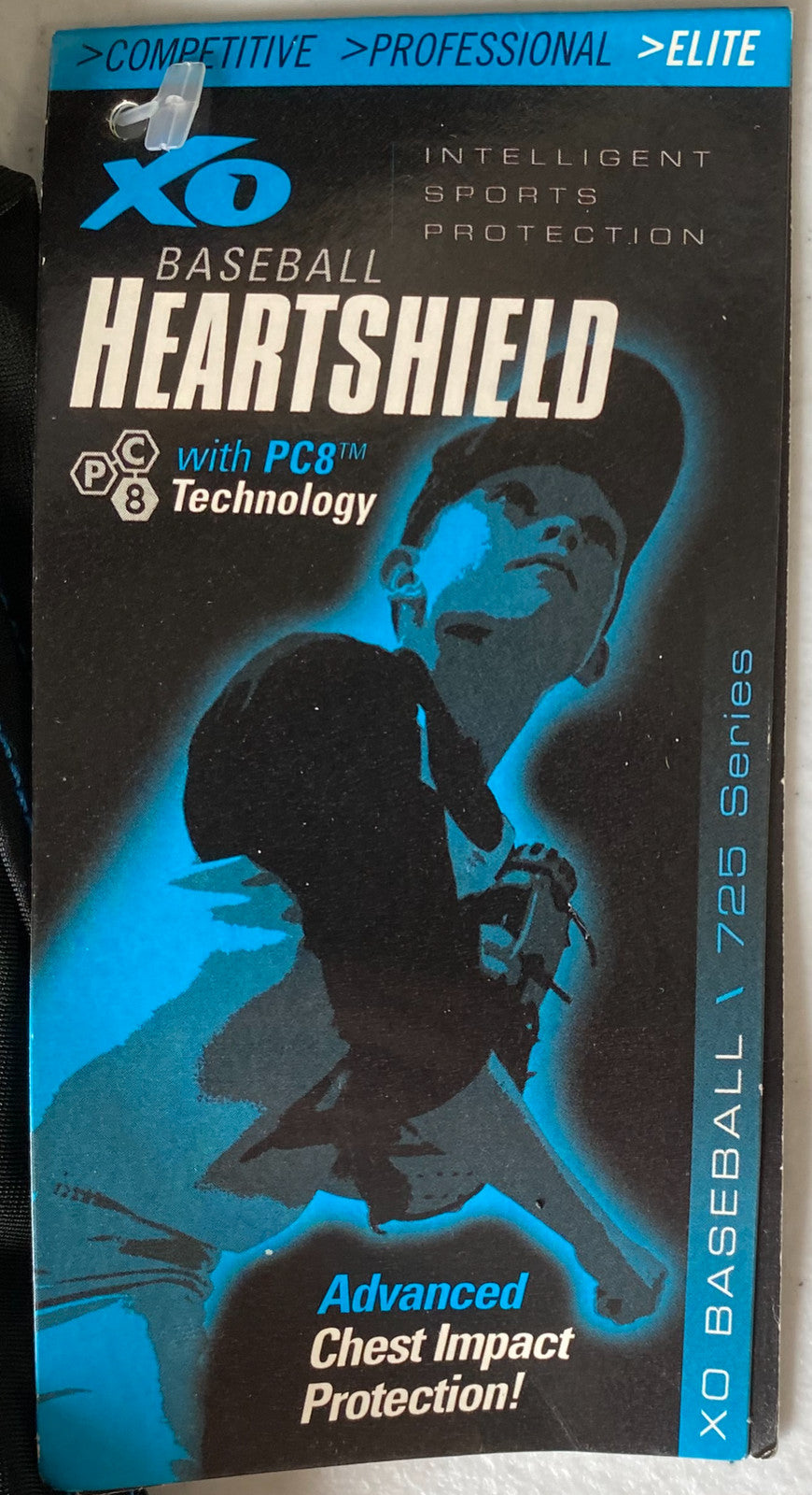 BASEBALL HEART SHIELD Chest Guard Vest Shirt YOUTH MEDIUM XO Athletic w/ $39 TAG