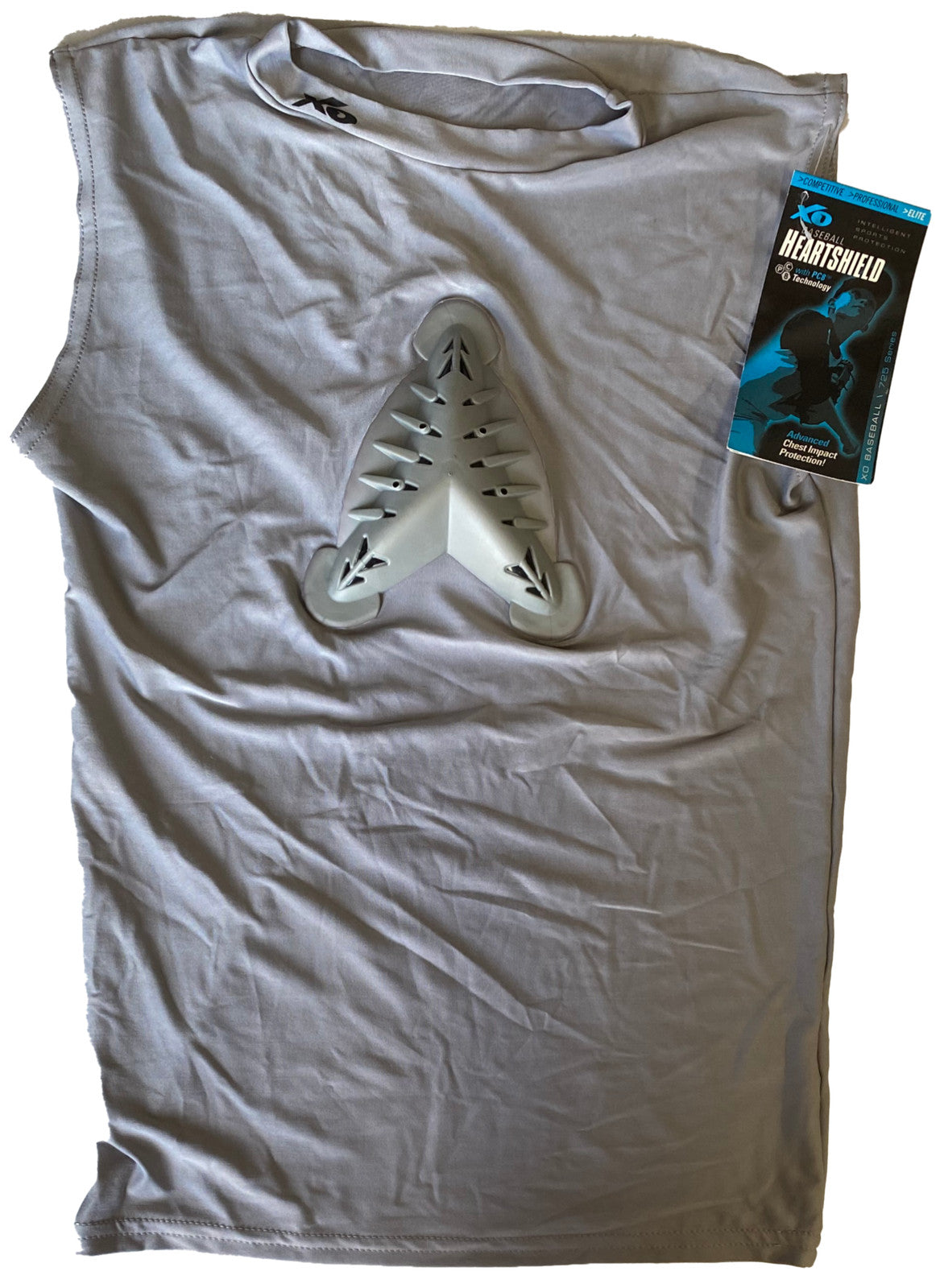 New BASEBALL HEART SHIELD Chest Guard YOUTH XL Vest Shirt XO Athletic w/ $39 TAG